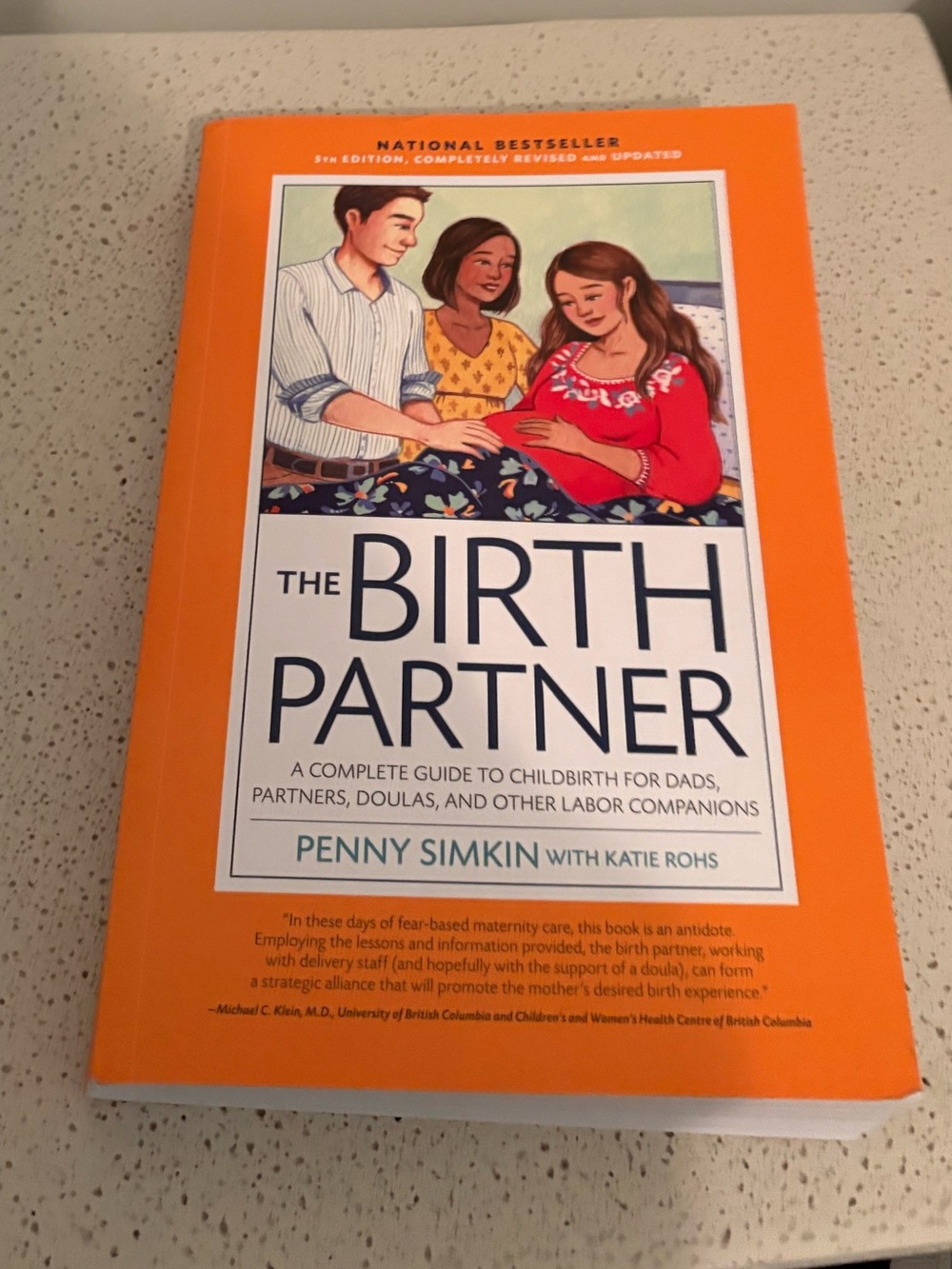 New!! The Birth Partner by Penny Simkin - paperback baby guide book